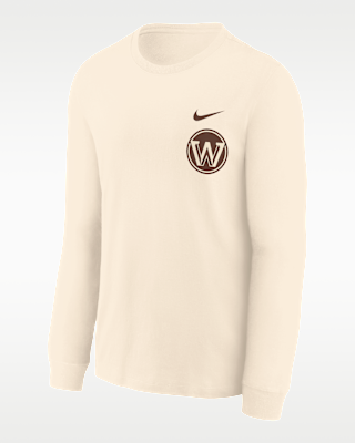 Golden State Warriors Essential City Edition Big Kids' Long-Sleeve